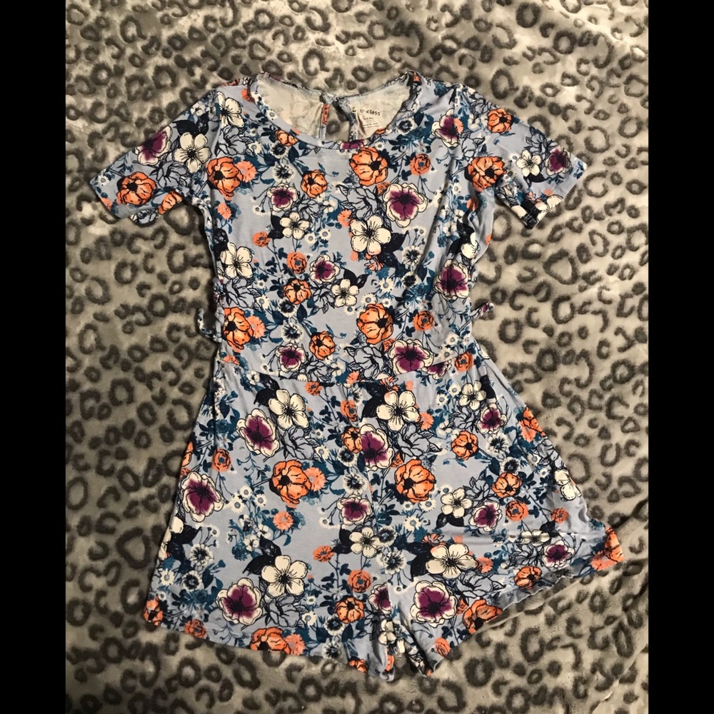 Girl rompers- size 6 and 7/8
